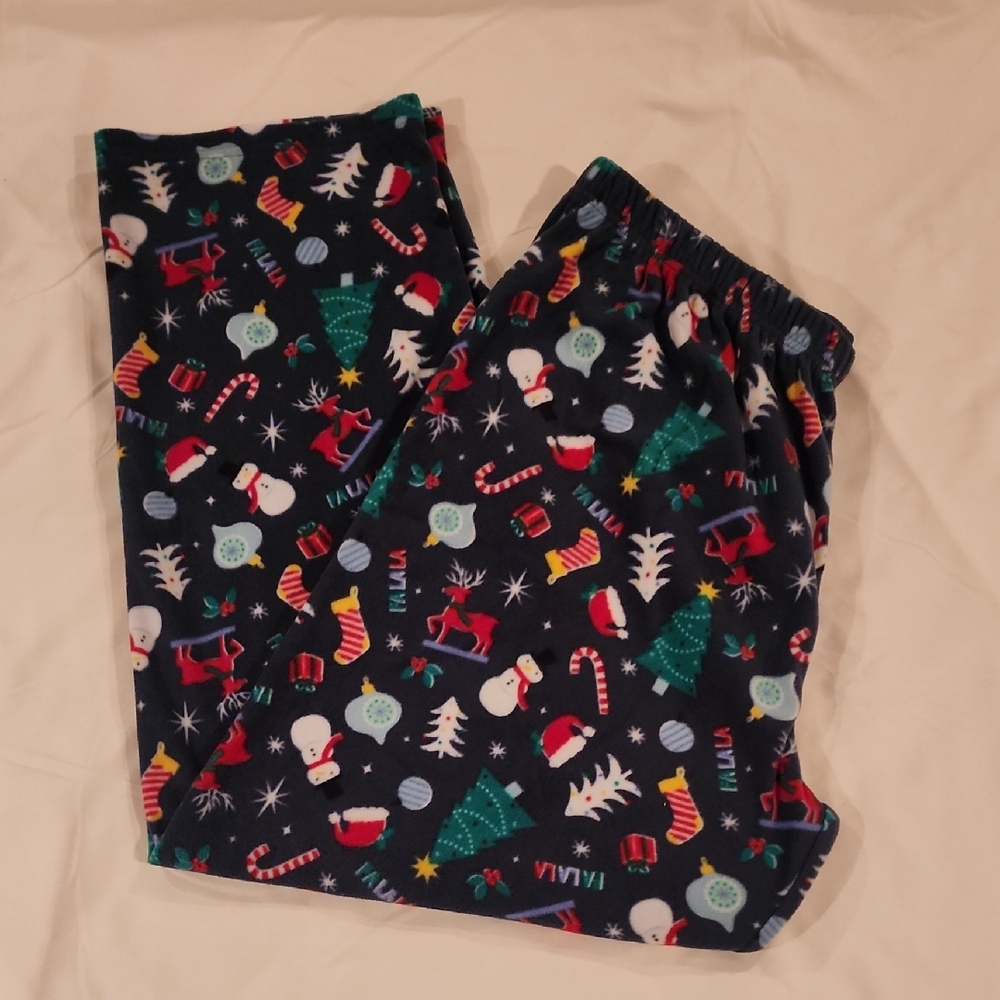 PJ Place Adult Chritmas Pajama Bottoms. Size XL